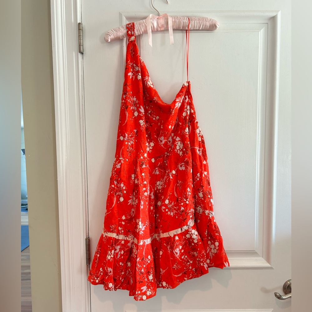 Free People one shoulder dress